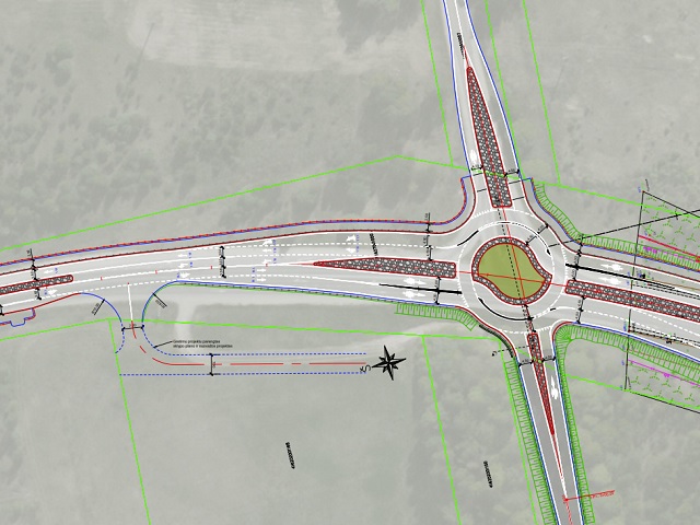 Valstybinės reikšmės kelių Nr. 106 bei A3 projektas MB Kelių projektavimas